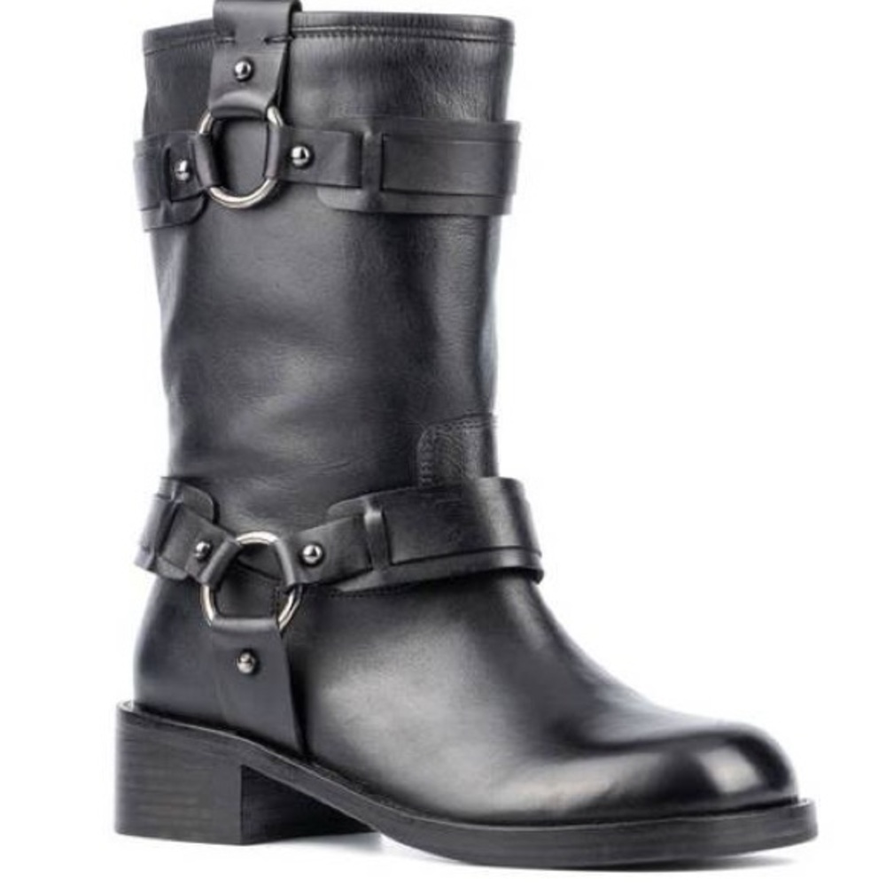 NEW VINTAGE FOUNDRY Womens Augusta Boots Size 8 Western Leather Grommets Comfort